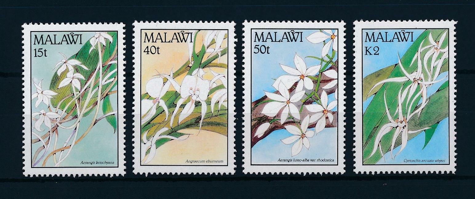 Malawi 1990 - Flori, orhidee, serie neuzata