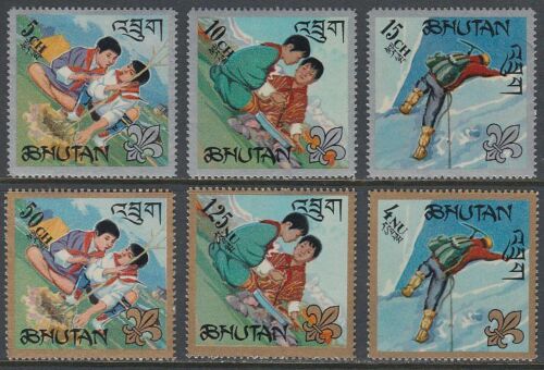 Bhutan 1967 - Cercetasi, serie neuzata