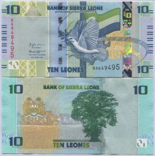 Sierra Leone 2022 - 10 leones UNC