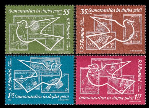 1962 - Cosmonautica in slujba pacii, serie neuzata