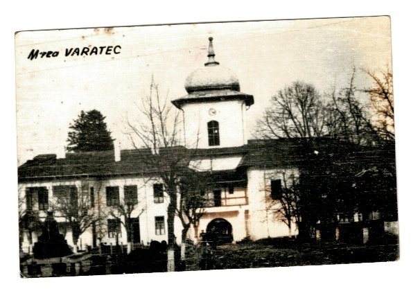 Manastirea Varatec, Neamt, fotografie veche