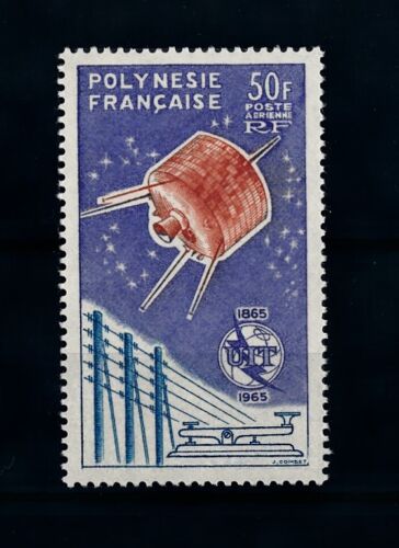Polinezia Franceza 1965 - UIT, cosmonautica, neuzat