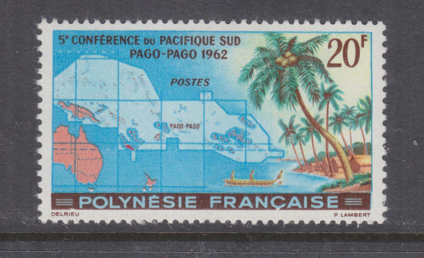 Polinezia Franceza 1962 - Pago-Pago, neuzata