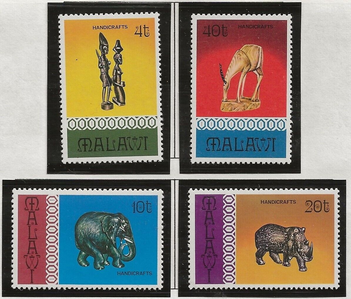 Malawi 1977 - Arta, sculpturi, serie neuzata