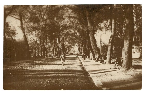 Bucuresti 1930 - Parcul Carol, ilustrata circulata