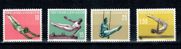 Liechtenstein 1957 - Sport, serie neuzata
