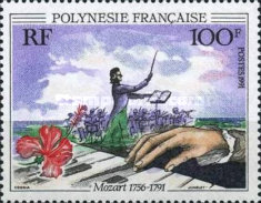 Polinezia Franceza 1991 - Mozart, neuzat