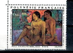 Polinezia Franceza 1981 - Pictura, Gauguin, neuzat