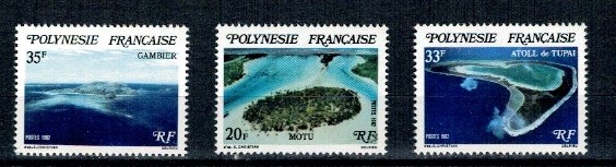 Polinezia Franceza 1982 - Insule, serie neuzata