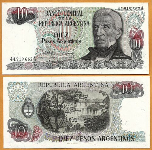 Argentina 1983-1984 - 10 pesos UNC