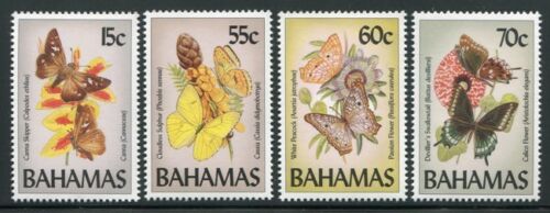 Bahamas 1994 - Flori si fluturi, serie neuzata