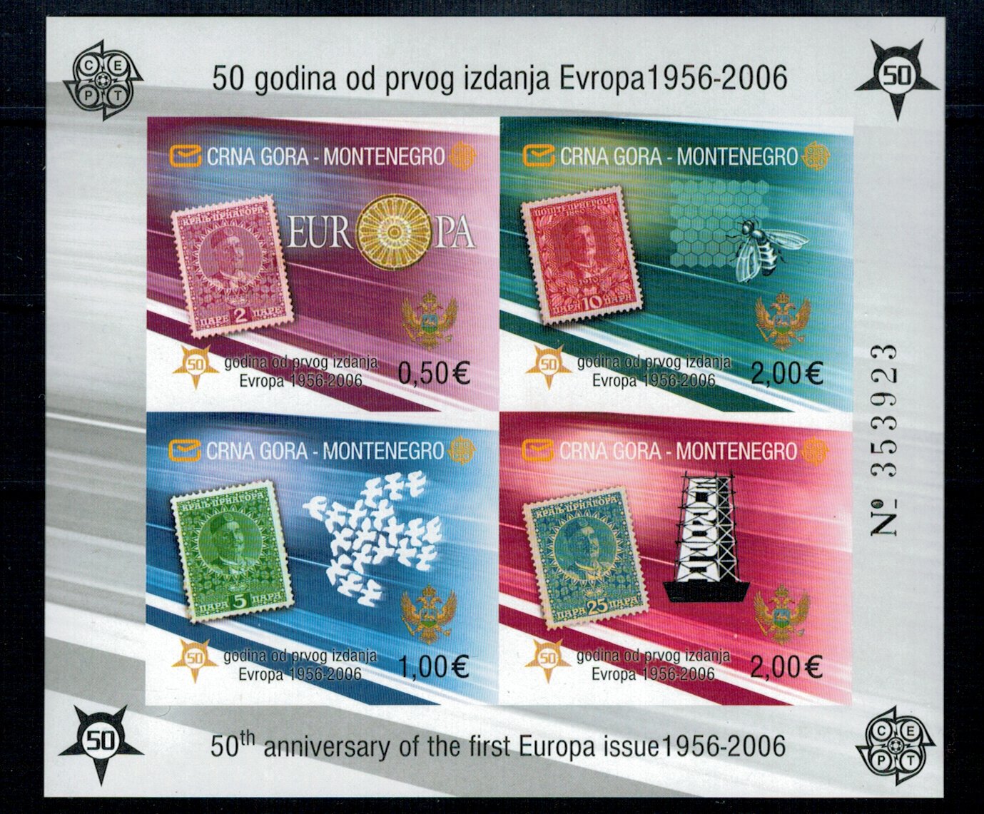Muntenegru 2006 - Europa, bloc nedantelat neuzat