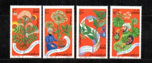 Somalia 1997 - Plante medicinale, serie neuzata