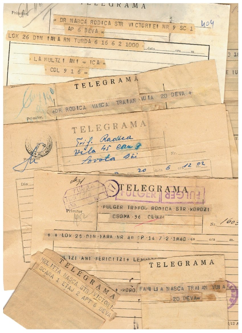 Lot 6 Telegrame-Fulger anii 1950-60