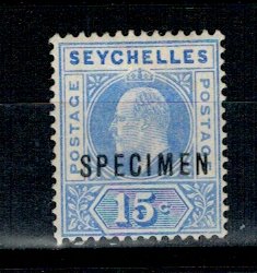 Seychelles 1903 - Mi42 nestampilat SPECIMEN