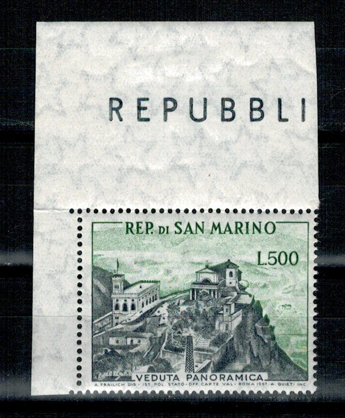 San Marino 1958 - Uzual, vederi, neuzat