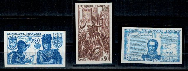 Franta 1969 - Istorie, personalitati, serie ndt probe de culoare