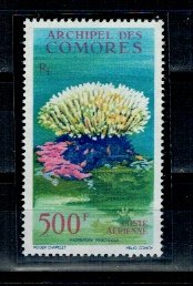 Comores 1962 - Corali, Posta Aeriana, neuzat