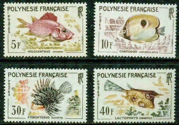 Polinezia Franceza 1962 - Pesti, serie neuzata