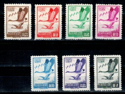 Taiwan 1966 - Pasari, serie nestampilata