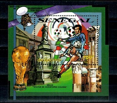 Senegal 1990 - CM fotbal, colita neuzata