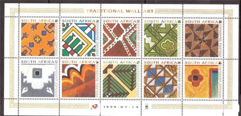 Africa de Sud 1999 - Traditional wall art, KLB neuzat