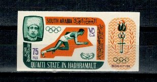 QUAITI STATE IN HADHRAMAUT 1967 - Jocurile Olimpice, ndt, neuzat