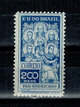 Brazilia 1909 - Personalitati, Mi 179 neuzat