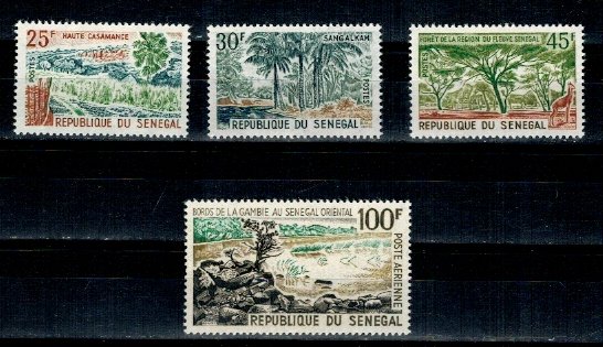 Senegal 1965 - Peisaje, vederi, serie neuzata