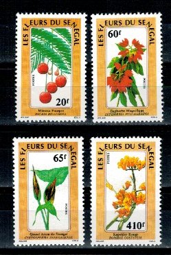 Senegal 1988 - Flora, flori, serie neuzata
