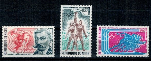 Niger 1971 - Jocurile Olimpice, serie neuzata