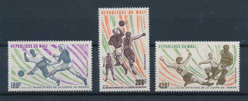 Mali 1977 - Fotbal, serie neuzata