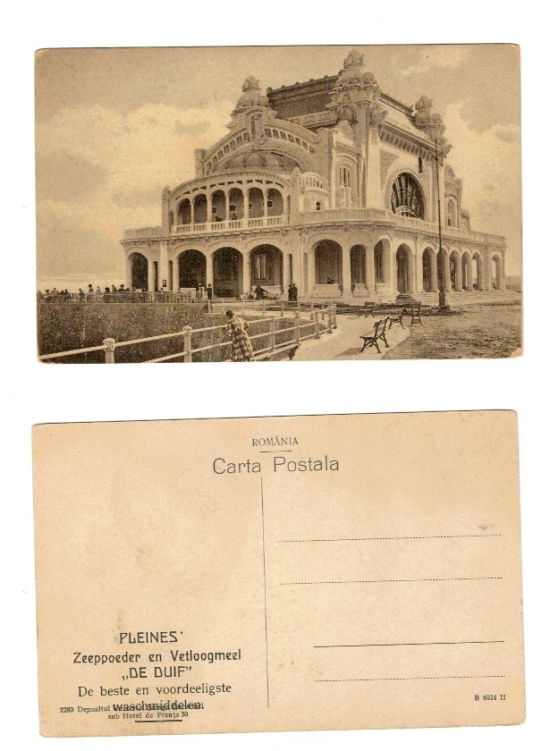Constanta 1920(aprox.) - Casinoul, ilustrata necirculata