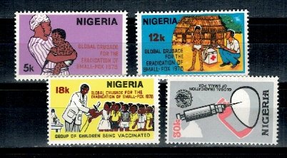 Nigeria 1978 - Medicina, serie neuzata