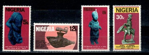 Nigeria 1978 - Arta africana, serie neuzata