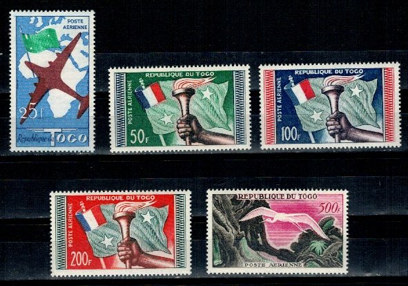 Togo 1959 - Posta Aeriana, serie neuzata