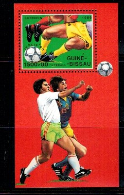 Guinea Bissau 1989 - Campionatul Mondial de fotbal, colita neuza