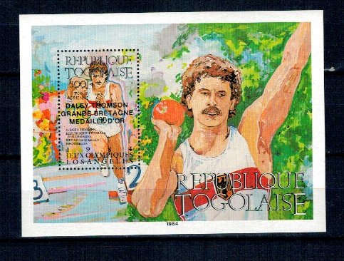Togo 1985 - Jocurile Olimpice, supr. medaliati, colita neuzata