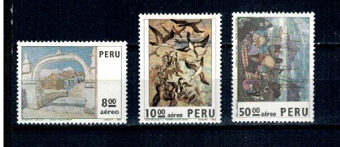 Peru 1973 - Pictura, arta, serie neuzata
