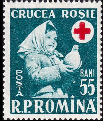 1957 - Crucea Rosie, neuzata
