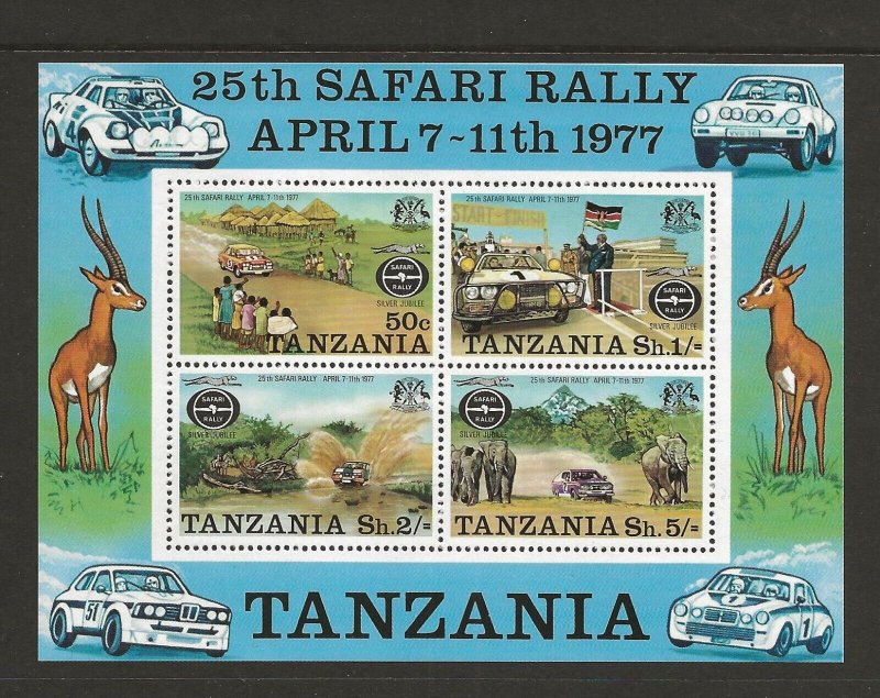 Tanzania 1977 - Safari Rally, bloc neuzat