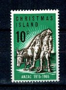 Christmas Island 1965 - ANZAC, neuzat