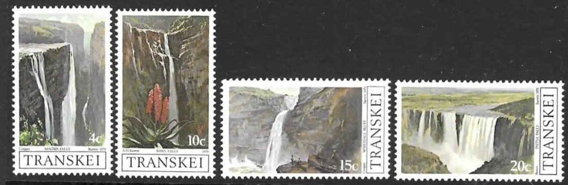 Transkei 1979 - Cascade, turism, serie neuzata