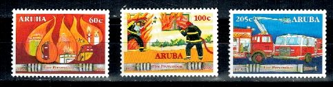 Aruba 2006 - Pompieri, serie neuzata