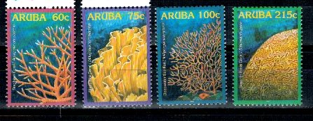 Aruba 2005 - Corali, serie neuzata