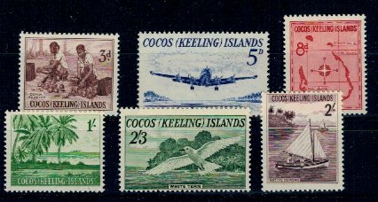 Cocos (Keeling) Islands 1963 - Motive locale, serie neuzata