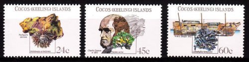 Cocos (Keeling) Islands 1981 - Ch. Darwin, serie neuzata