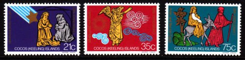 Cocos (Keeling) Islands 1982 - Craciun, serie neuzata