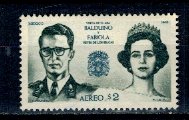 Mexic 1965 - Vizita Regala, Regele si Regina Belgiei, neuzat