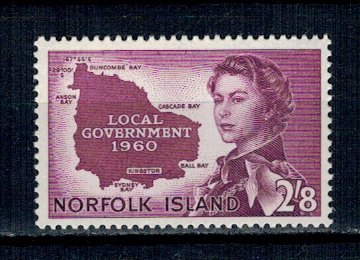 Norfolk Island 1960 - Local Government, neuzat